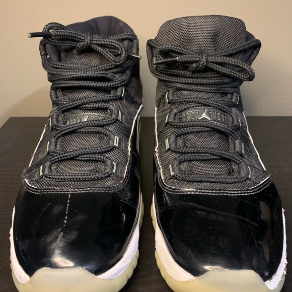 Size 10.5 - Nike Air Jordan 11 Retro High Jubilee / 25th Anniversary Concord - Picture 2 of 11